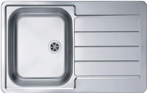 ALVEUS LINE 80 NAT-60 , мойка, нержавеющая сталь (в комплекте с сифоном 1011644)