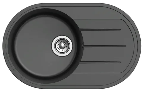 Ewigstein Elegant E- R50F, мойка, гранит антрацит