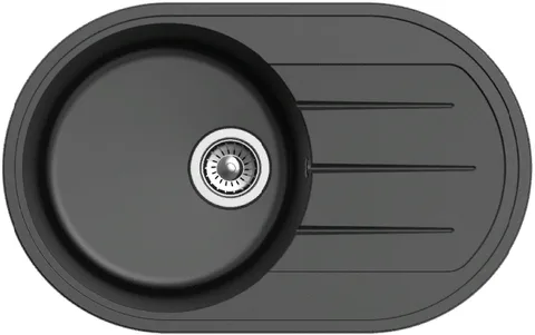 Ewigstein Elegant E- R50F, мойка, гранит черный