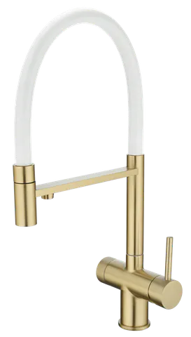 Emar EC-7024WHT Matt Gold, смеситель, матовое золото