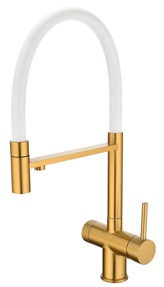 Emar EC-7024WHT PVD Golden, смеситель, золото