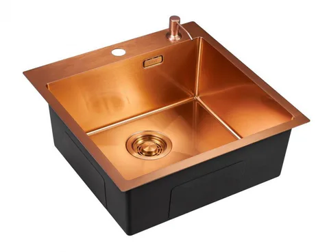 Emar EMB-119 PVD Nano Coppery, мойка, нержавеющая сталь, медь