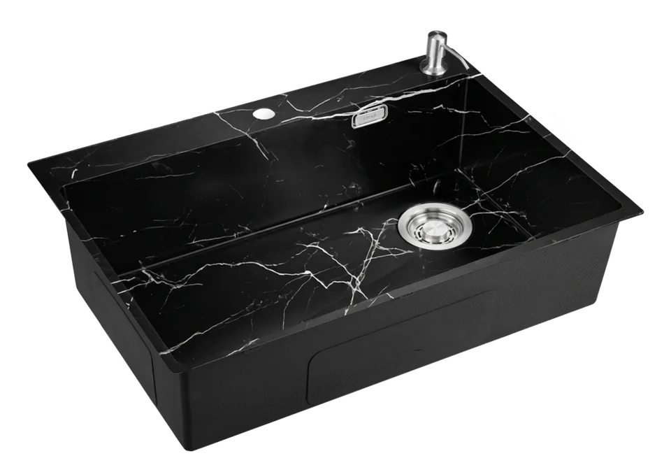 Emar EMB-660(TOP) Black Elegant, мойка, нержавеющая сталь, черный