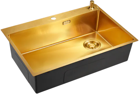 Emar EMB-660(TOP) PVD Golden, мойка, нержавеющая сталь, золото