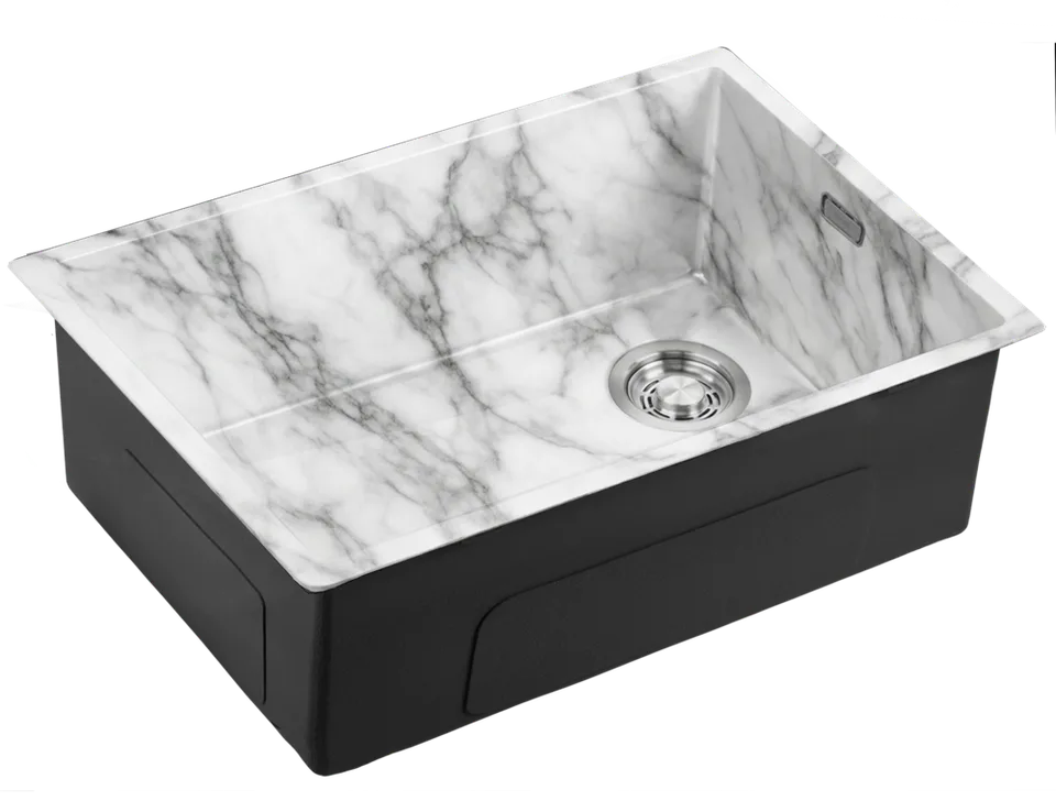 Emar EMB-660(UN) White Elegant, мойка, нержавеющая сталь, белый