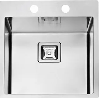 ALVEUS STYLUX 10 BRS-90, мойка, нержавеющая сталь (в компл.с сифоном 1133398)