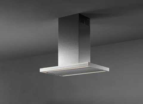 Falmec LUMINA NRS ISOLA GLASS STEEL 90
