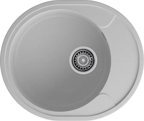 GranFest URBAN GF-UR-857L, мойка, гранит, серый