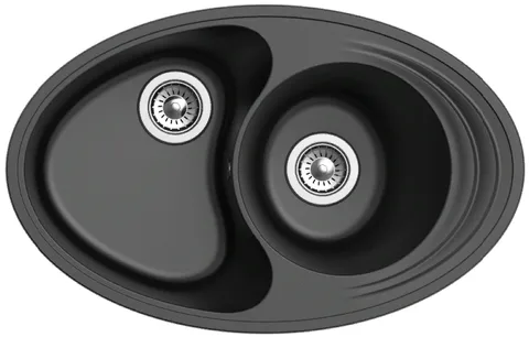 Ewigstein Elegant E- W90KF, мойка, гранит, черный