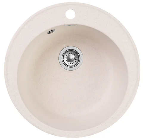 GranFest QUARZ GF-Z08, мойка, гранит, белый