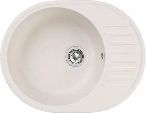 GranFest QUARZ GF-Z58, мойка, гранит, белый