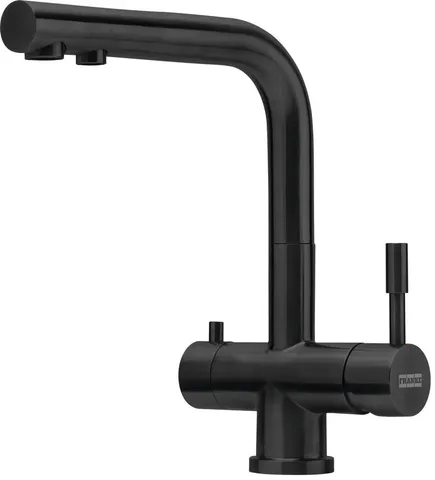 Franke Atlas Clear Water сталь PVD, смеситель, черный матовый