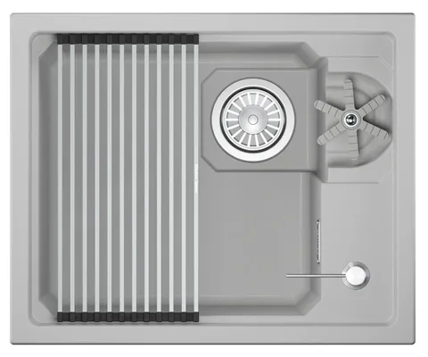 GRANULA 5505RU мойка, гранит, арктик