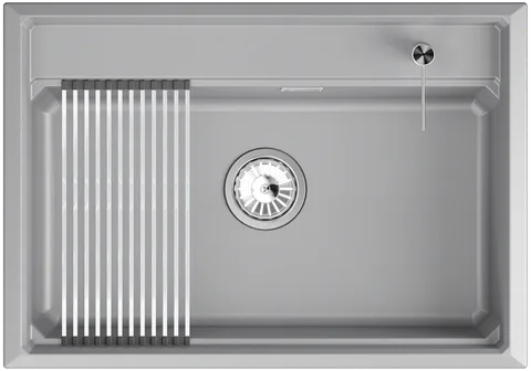 GRANULA 7301i мойка, гранит, алюминиум