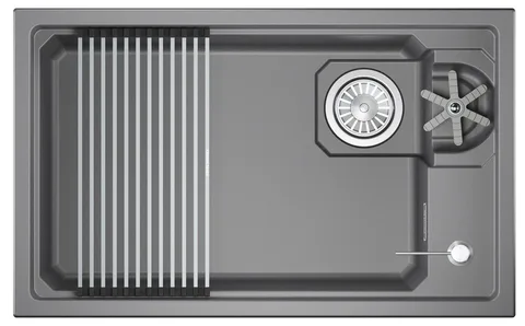 GRANULA 7309RU мойка, гранит, алюминиум