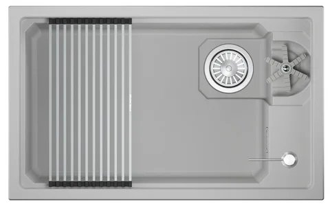 GRANULA 7309RU мойка, гранит, арктик