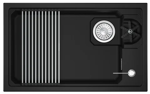 GRANULA 7309RU мойка, гранит, черный