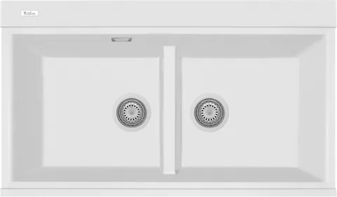 Rivelato FONDE FN-8638-2 bianco latte, мойка, керамика, белый
