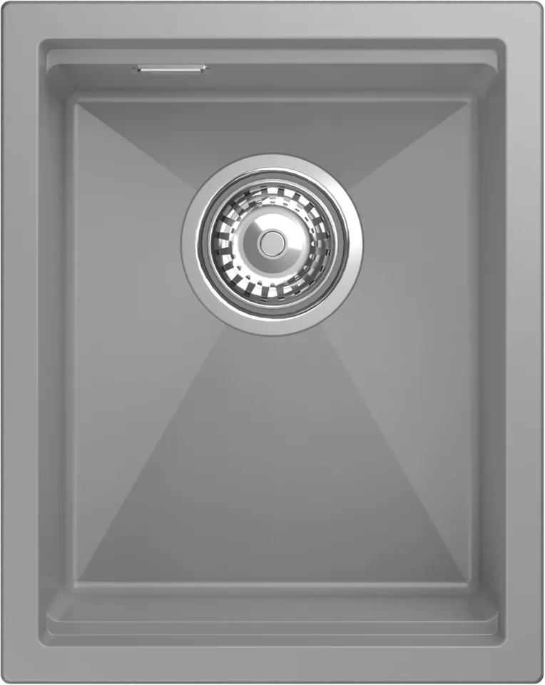 Rivelato LINO LN-354 grigio metallizz, мойка, гранит, серый металлик
