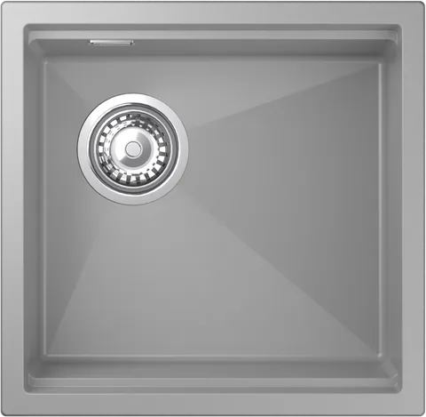 Rivelato LINO LN-454-L grigio metallizz, мойка, гранит, серый металлик