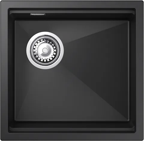 Rivelato LINO LN-454-L nero, мойка, гранит, черный