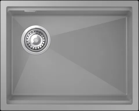 Rivelato LINO LN-554-L grigio metallizz, мойка, гранит, серый металлик