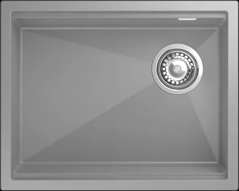 Rivelato LINO LN-554-R grigio metallizz, мойка, гранит, серый металлик