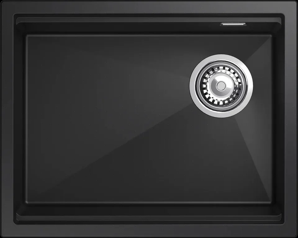 Rivelato LINO LN-554-R nero, мойка, гранит, черный