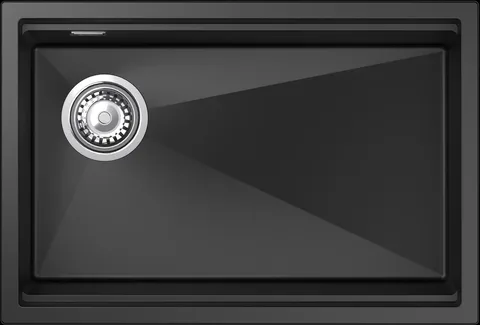Rivelato LINO LN-654-L antracite, мойка, гранит, антрацит
