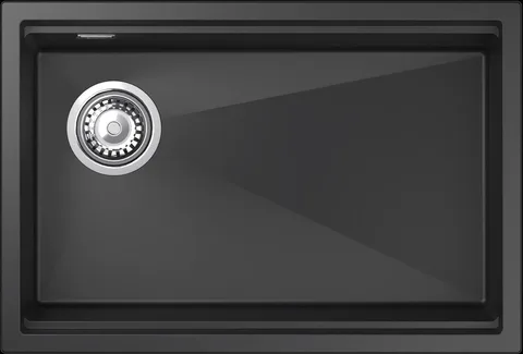Rivelato LINO LN-654-L nero, мойка, гранит, черный