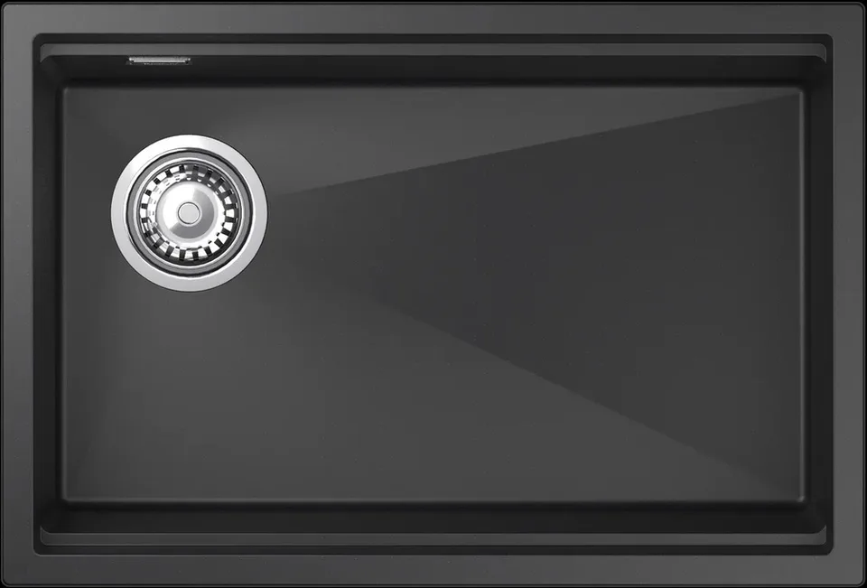 Rivelato LINO LN-654-L nero, мойка, гранит, черный