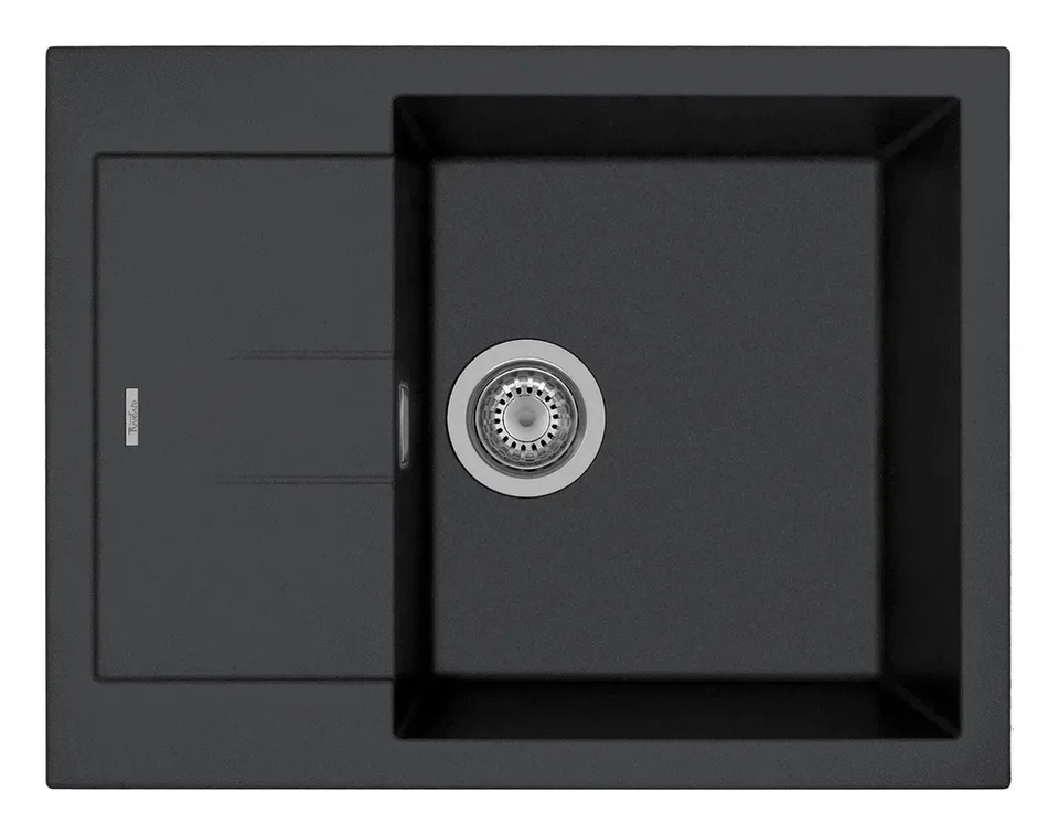 Rivelato LUMO LM-6550 nero opaco, мойка, гранит, черный