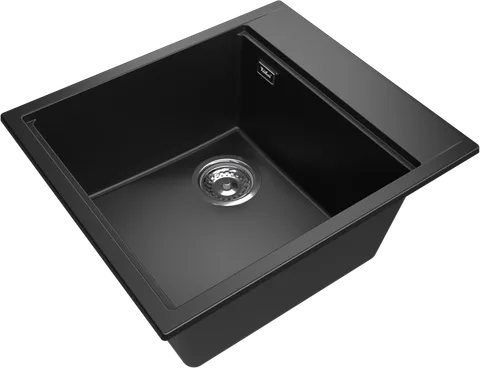 Rivelato TESORO TR-455-L antracite, мойка, гранит, антрацит
