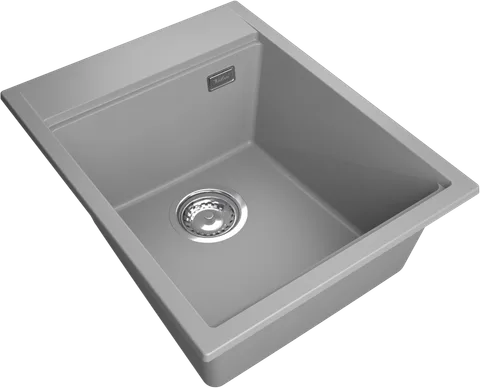 Rivelato TESORO TR-455-L grigio metallizz, мойка, гранит, серый металлик