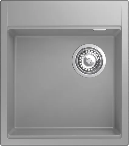 Rivelato TESORO TR-455-R grigio metallizz, мойка, гранит, серый металлик