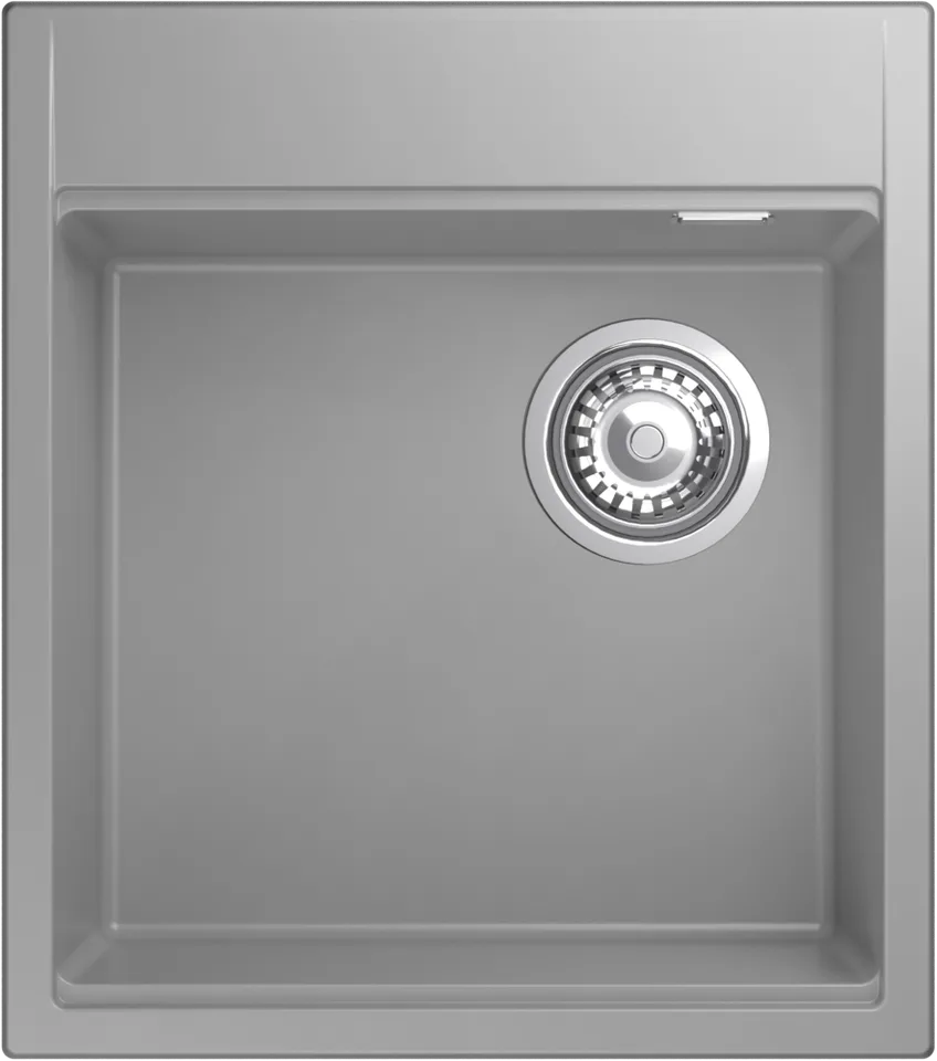 Rivelato TESORO TR-455-R grigio metallizz, мойка, гранит, серый металлик