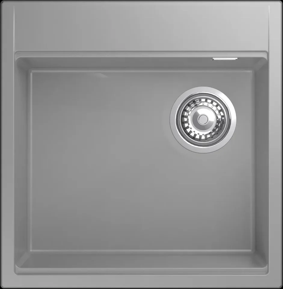 Rivelato TESORO TR-505-R grigio metallizz, мойка, гранит, серый металлик