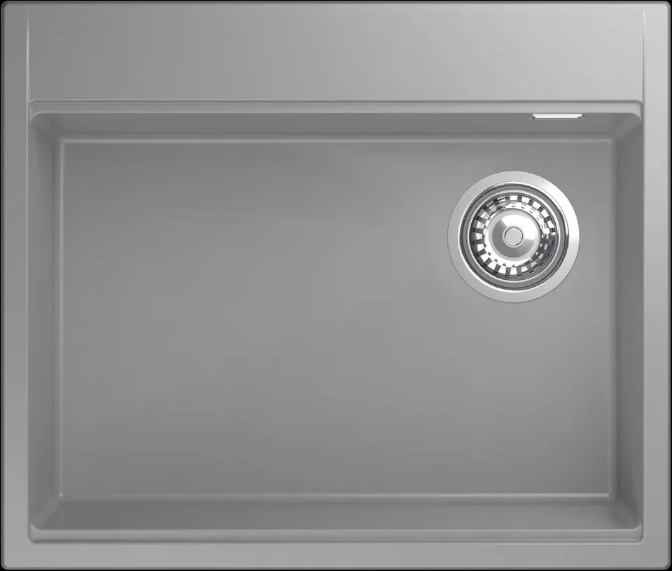 Rivelato TESORO TR-605-R grigio metallizz, мойка, гранит, серый металлик
