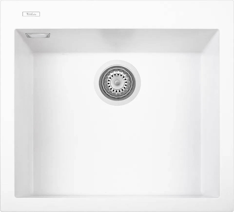 Rivelato ZENO ZN-5650 bianco latte, мойка, керамика, белый