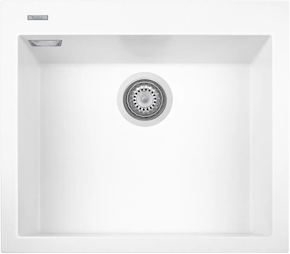 Rivelato ZENO ZN-6051 bianco latte, мойка, керамика, белый