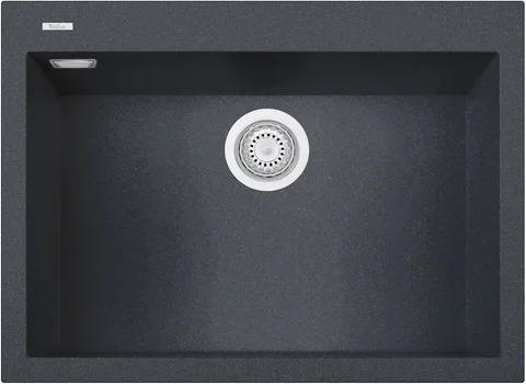 Rivelato ZENO ZN-6950 calcestruzzo, мойка, керамика, темно-серый