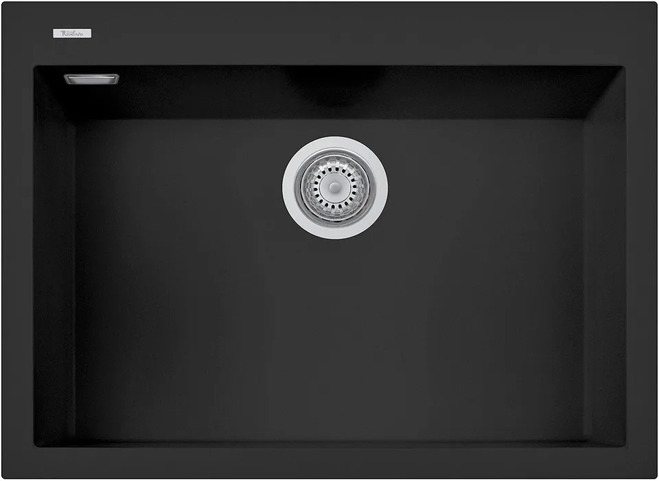 Rivelato ZENO ZN-6950 nero profondo, мойка, керамика, черный