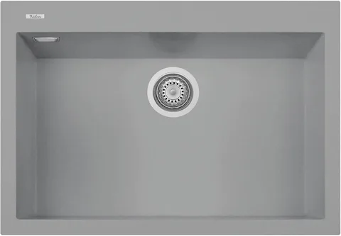 Rivelato ZENO ZN-7650 grigio puro, мойка, керамика, серый